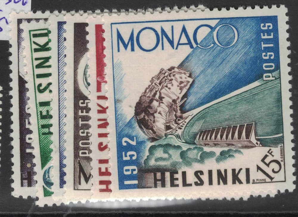 Monaco SC 295-300 MNH (4fep)