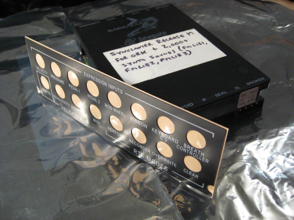 Synclavier SCSI Hard Drive w/OS + Huge SynthSound Library Sync2 ORK MIDI Overlay