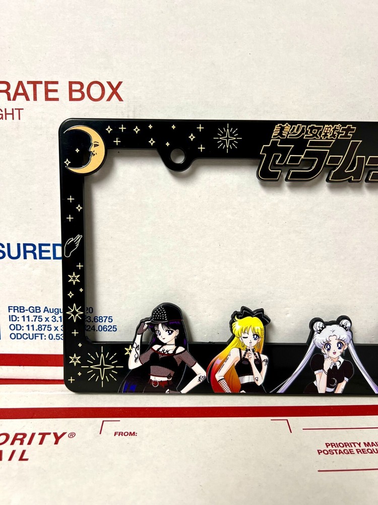 Sailor Moon Punk License Plate Frame