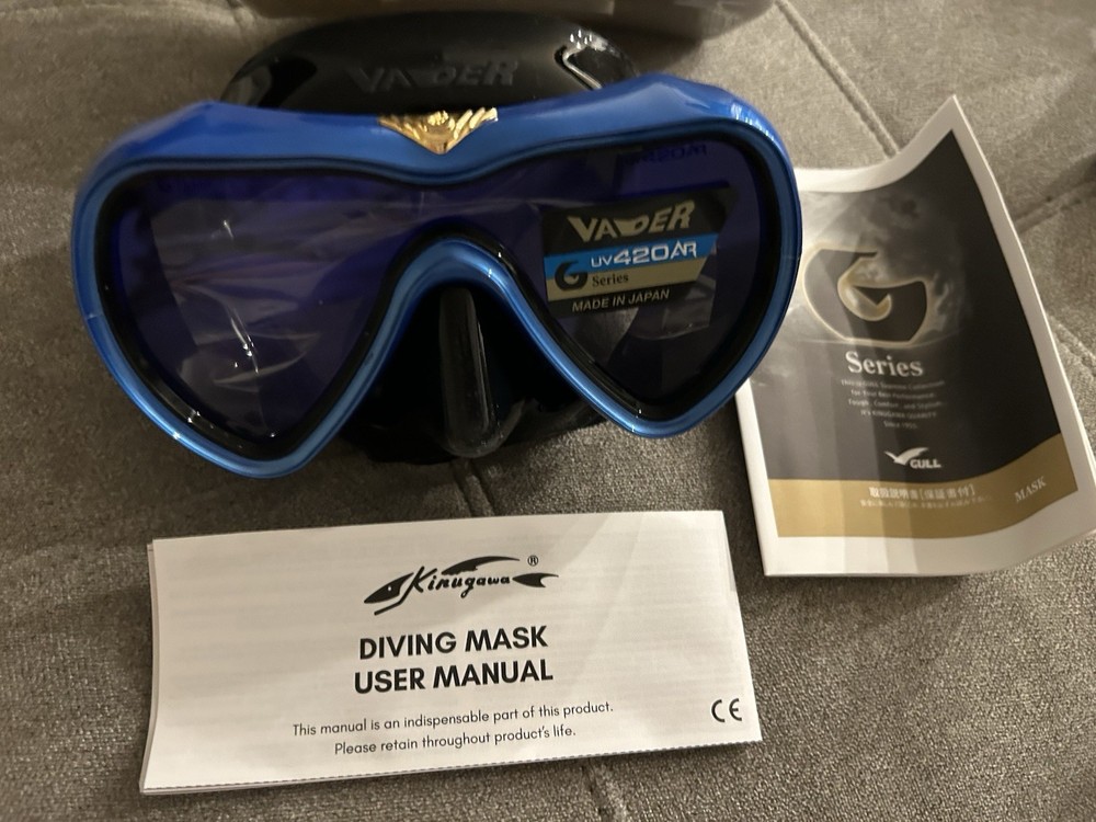 gull vader scuba mask