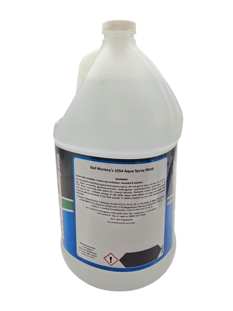 #1054 Bad Monkey Aqua Spray Mask Gallon