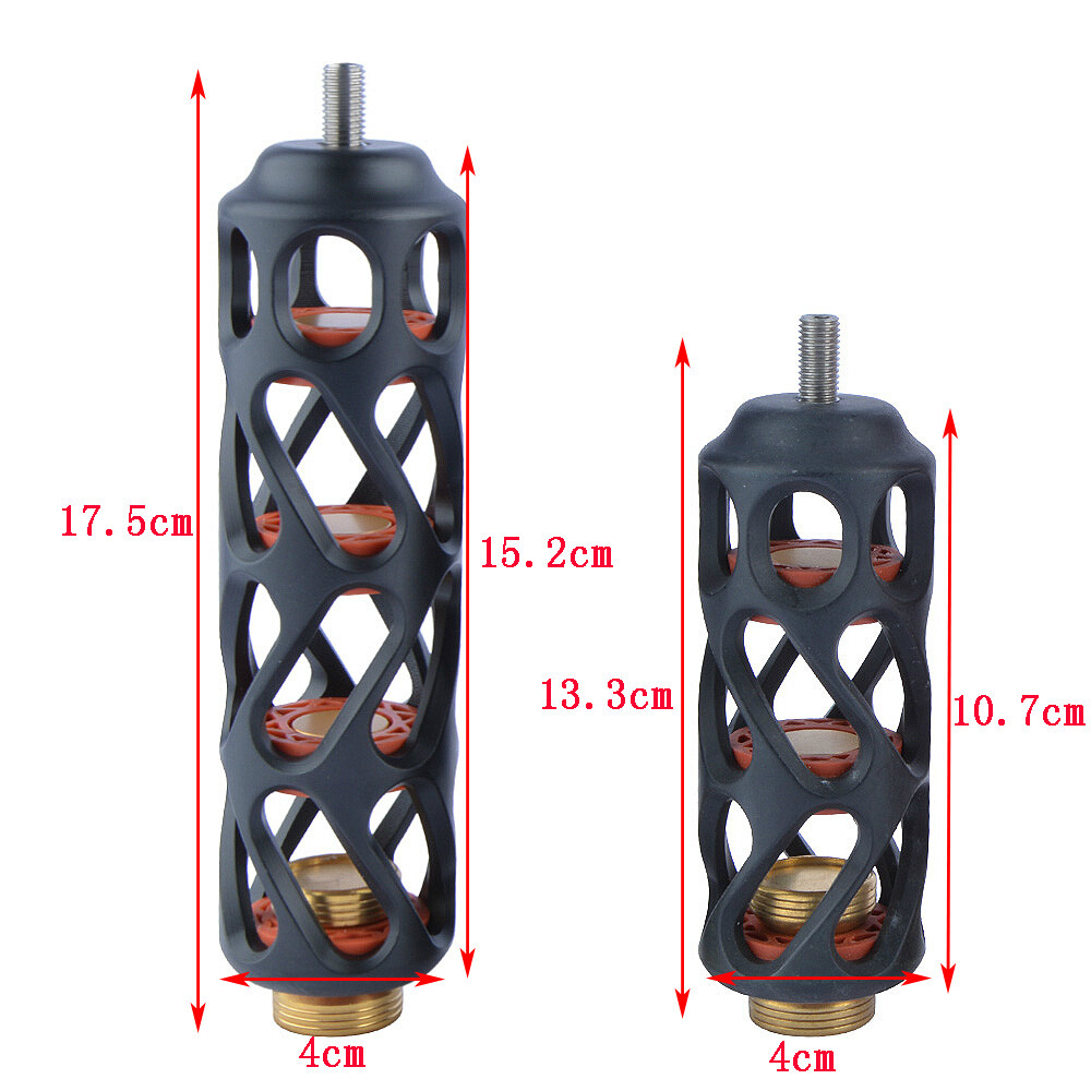 2" 3" 4" 5" 6" Compound Bow Stabilizer Damper Harmonic Aluminum Archery Silencer