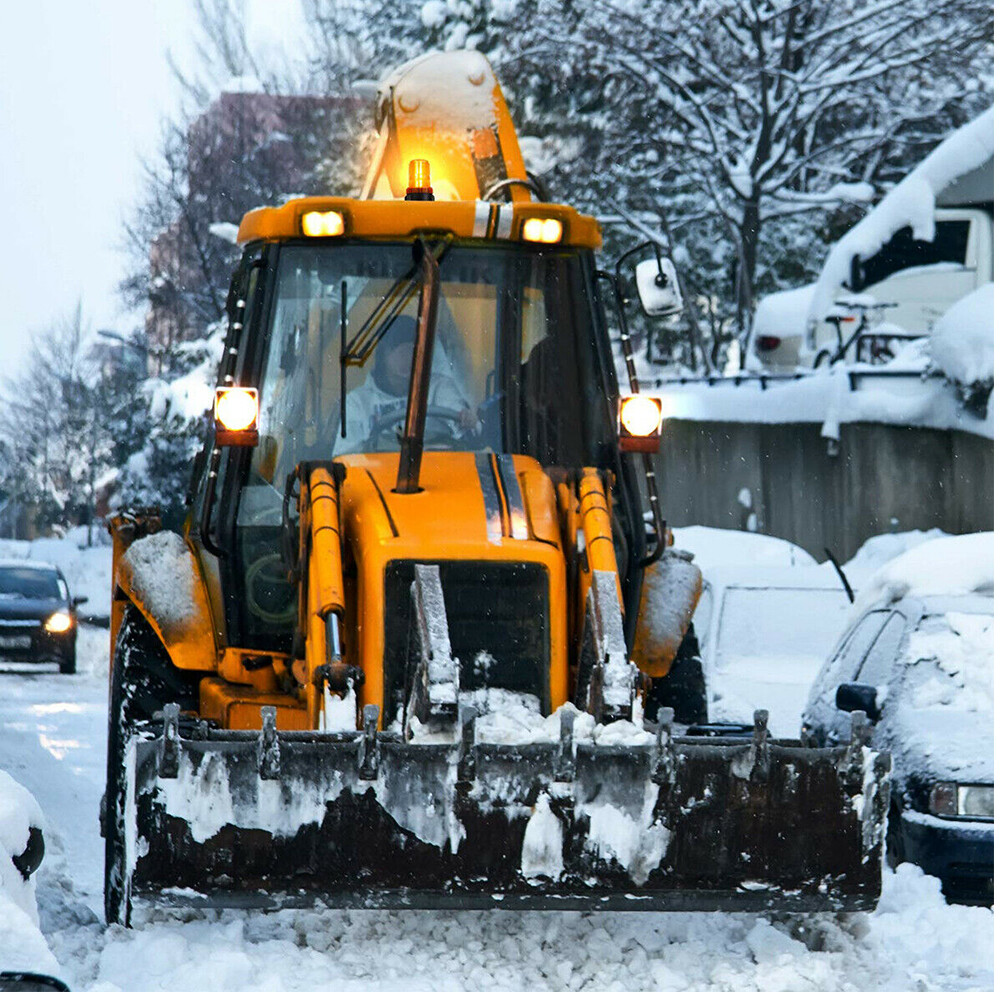 Amber 30LED Rotating Strobe Light Rooftop Flash Beacon 12V-24V