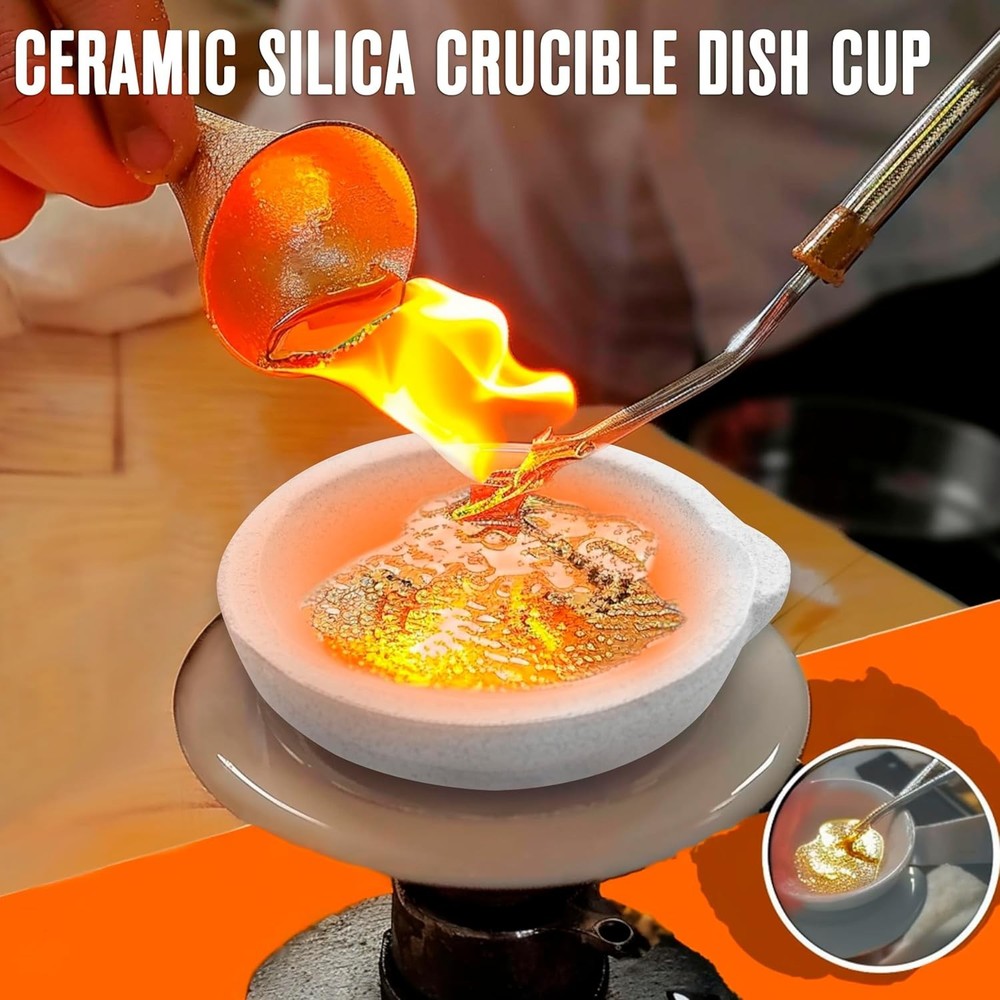 Compact Graphite Torch Melting Casting Kit - Ideal for Gold & Silver Projects