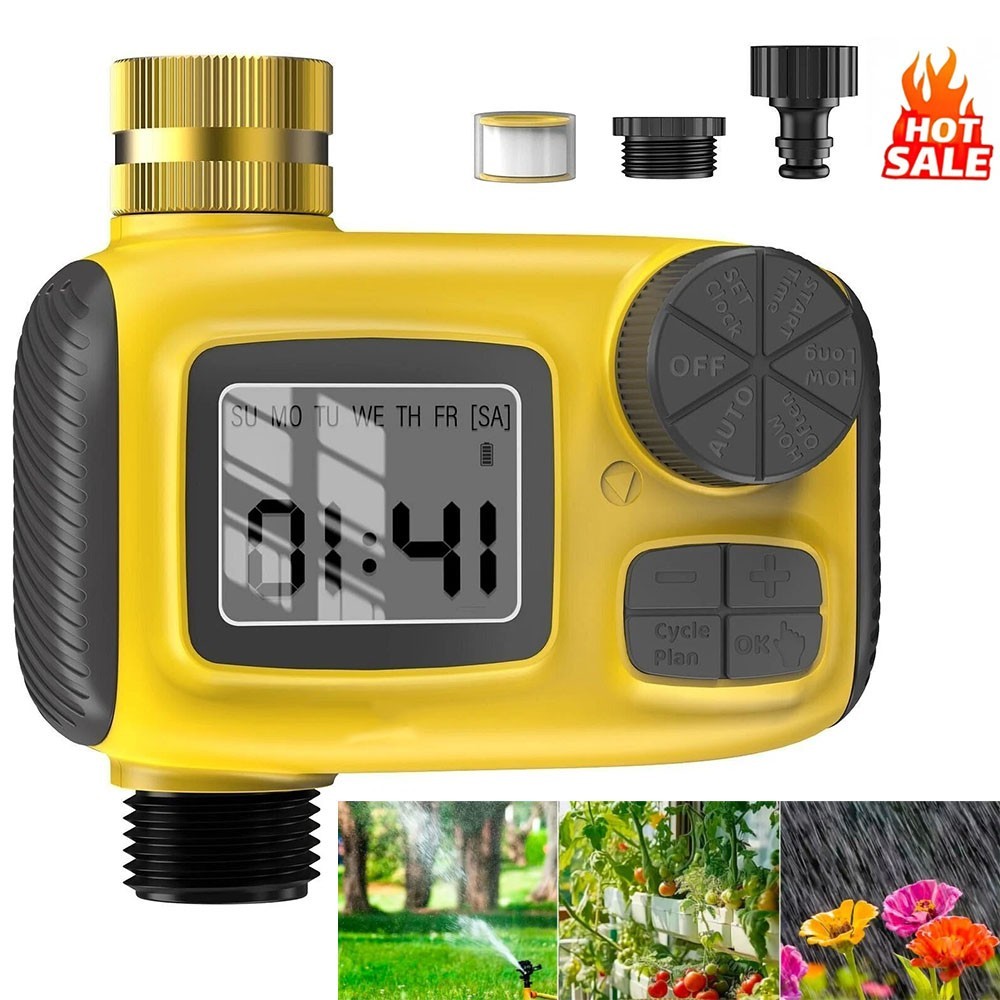 Programmable Water Timer Sprinkler Timer Hose Brass Faucet Timer Outdoor Yard,h