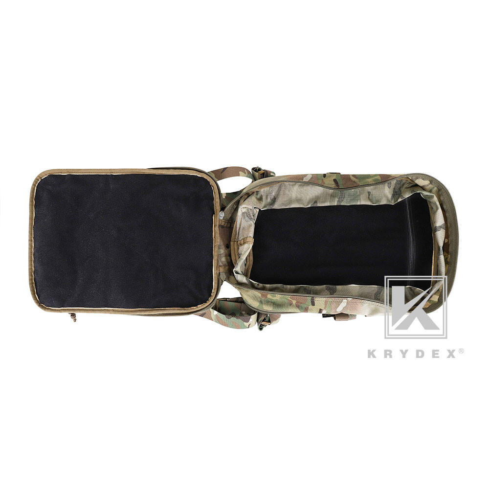 KRYDEX D3 Flatpack 23L Tactical Expandable Backpack MOLLE Travel EDC Bag