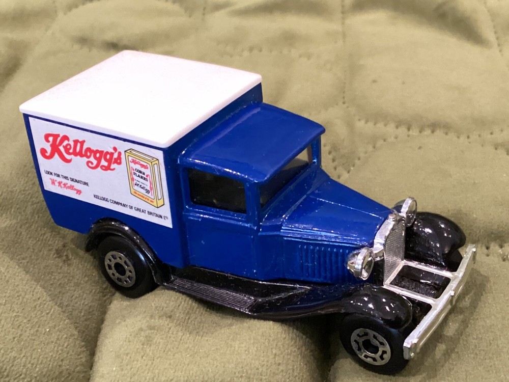 Matchbox Superfast No 38 Model A Ford Van Kellogs Cornflakes VGC Unboxed