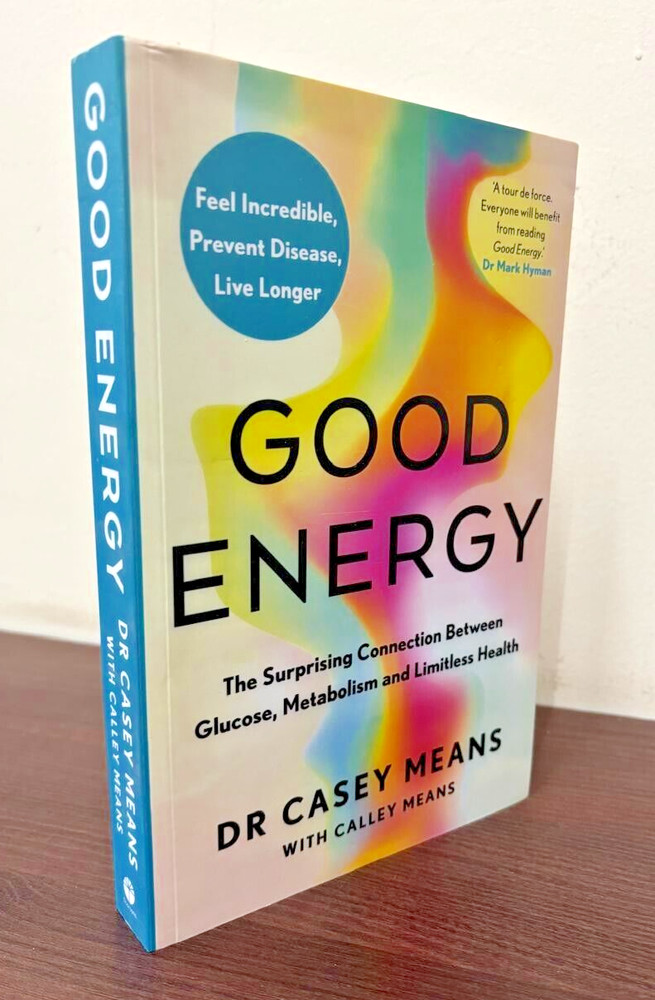 Good Energy by Dr. Casey Means NEW Paperback..........