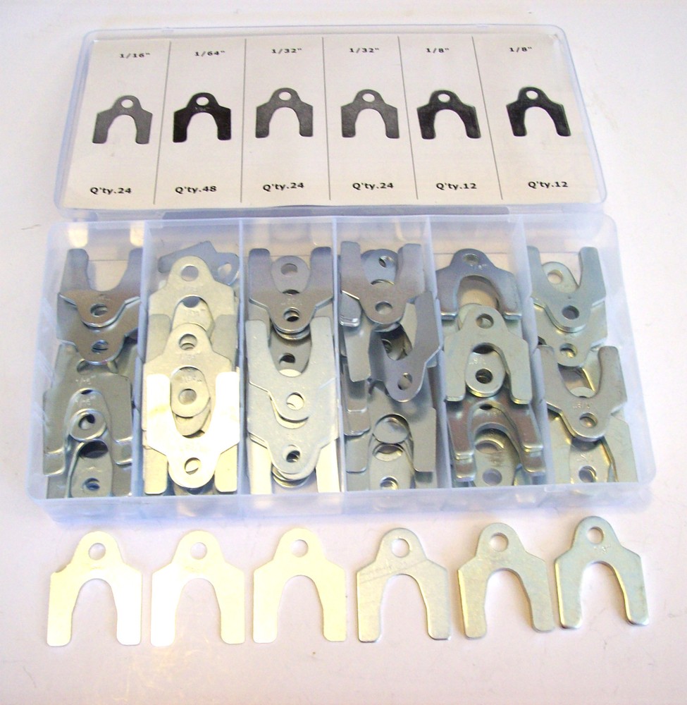 144pc ALIGNMENT BODY SHIM ASSORTMENT CAMBER CASTER TOE