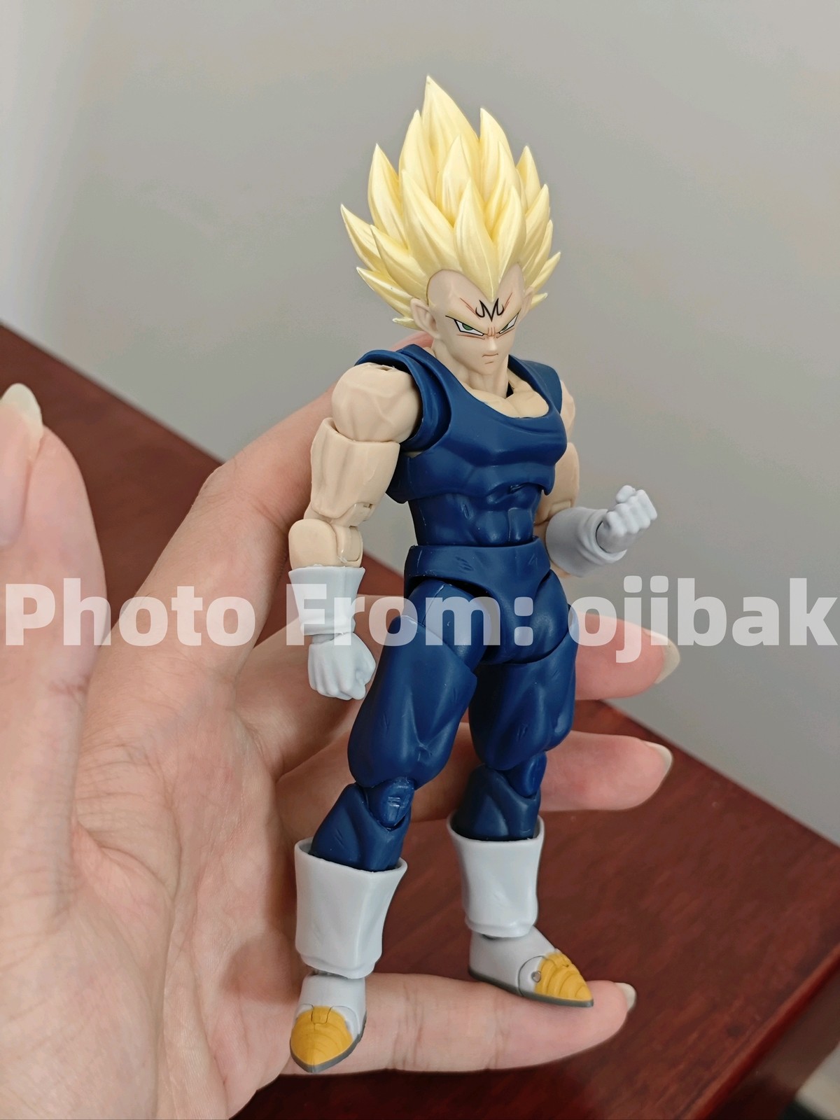 Black Hole & TK Toys Majin Vegeta Blue SOLEMN VALOR (Version A) Action Figure
