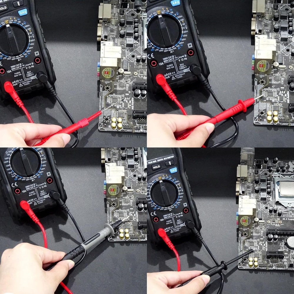 Silicone Multimeter Leads Kit - 25PCS