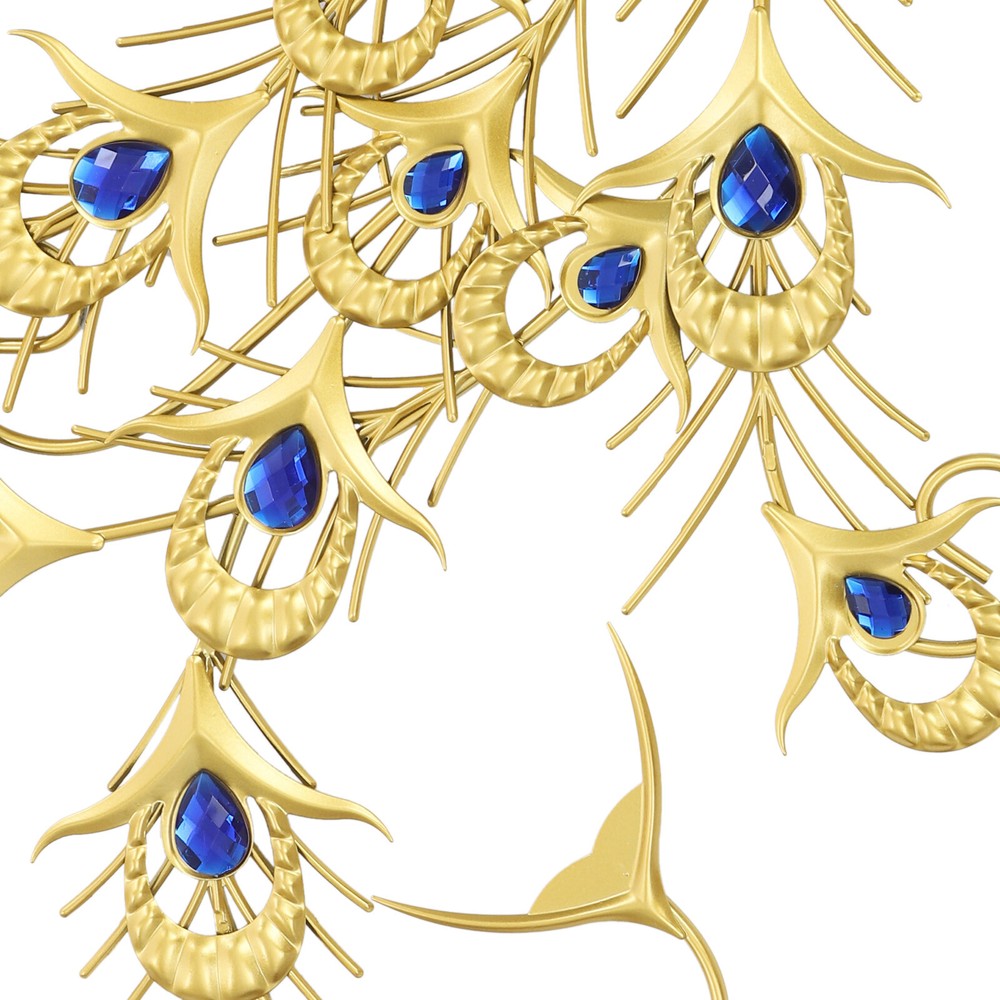 Peacock Wall Clock Wall-mounted Wall Clock Quartz Movement Colorful Wall Clock