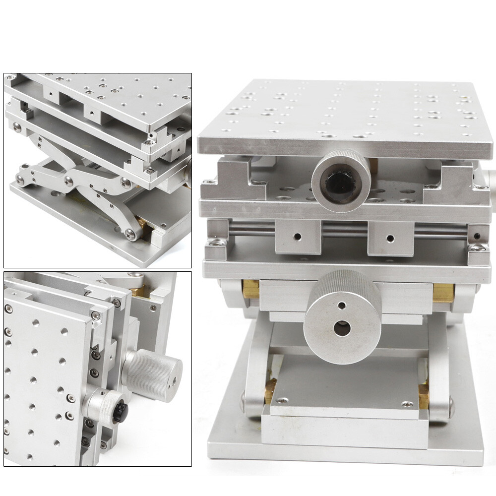 XYZ Axis Positioning Moving Work Table Workbench Laser Marking Machine 210x150mm
