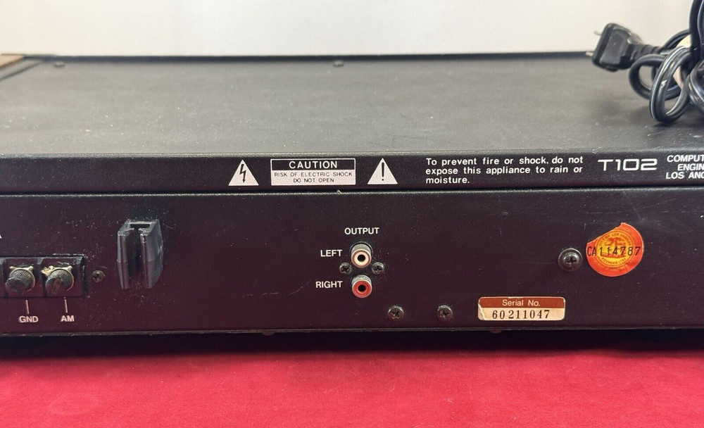 SAE T102 Computer Direct-Line Digital Tuner Working