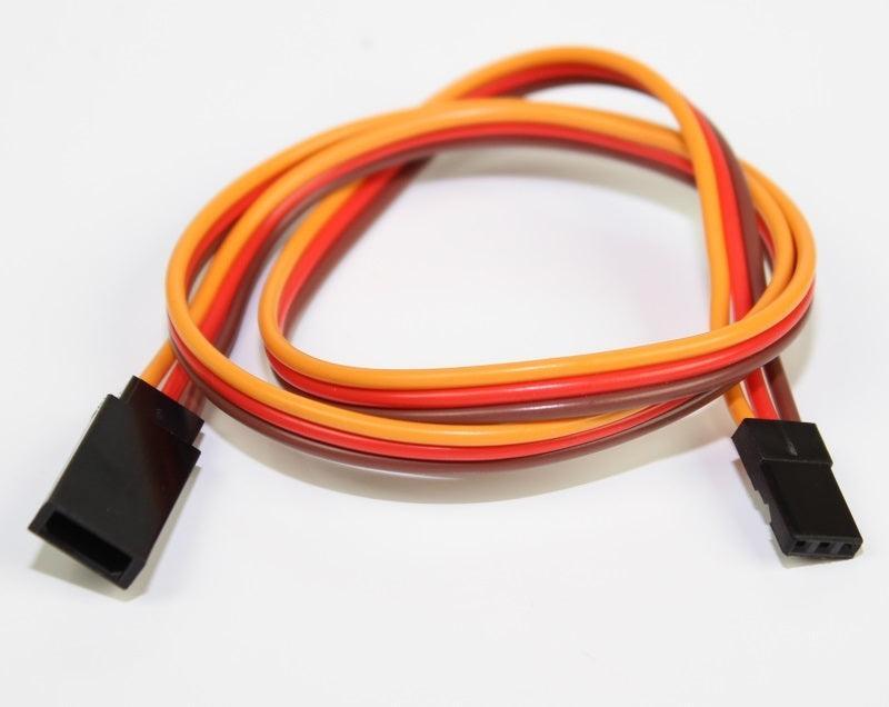 New JR Connector / Plug Servo Extension 18" Heavy Duty