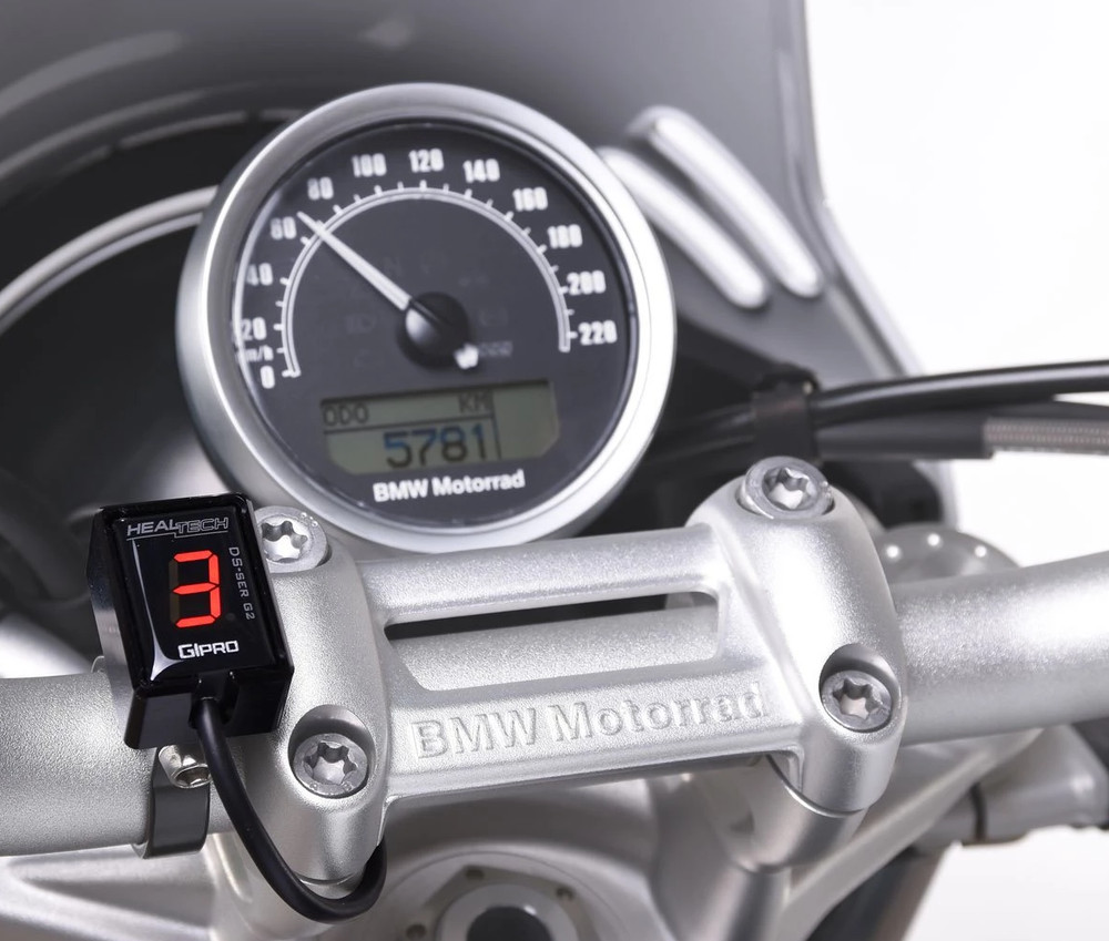Healtech Gear Position Indicator for Kawasaki VN2000 2004 2011 RED