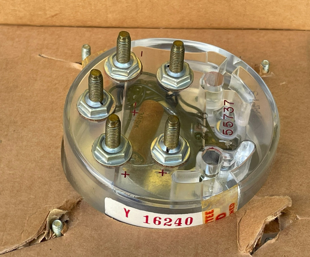 Panel Meter 140-to-120 D.C Volts, RE 411-337