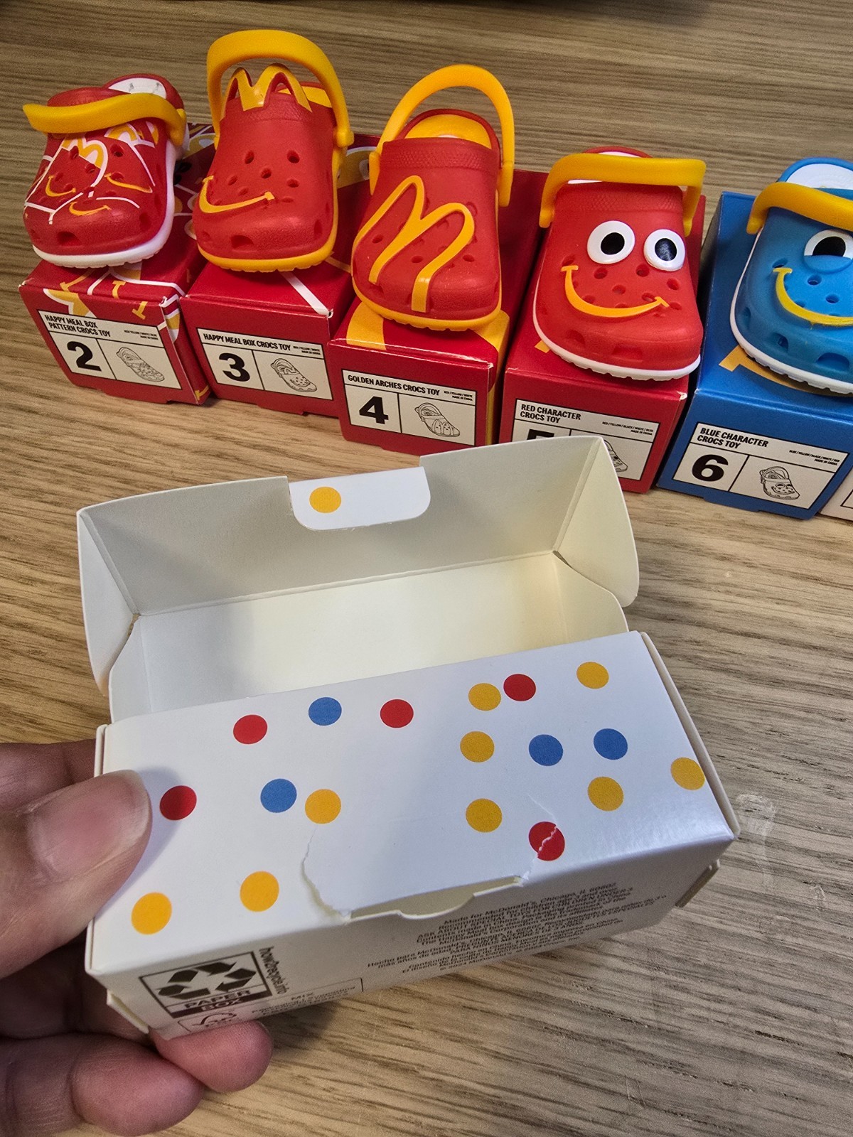 McDonald's Crocs toy / keychain