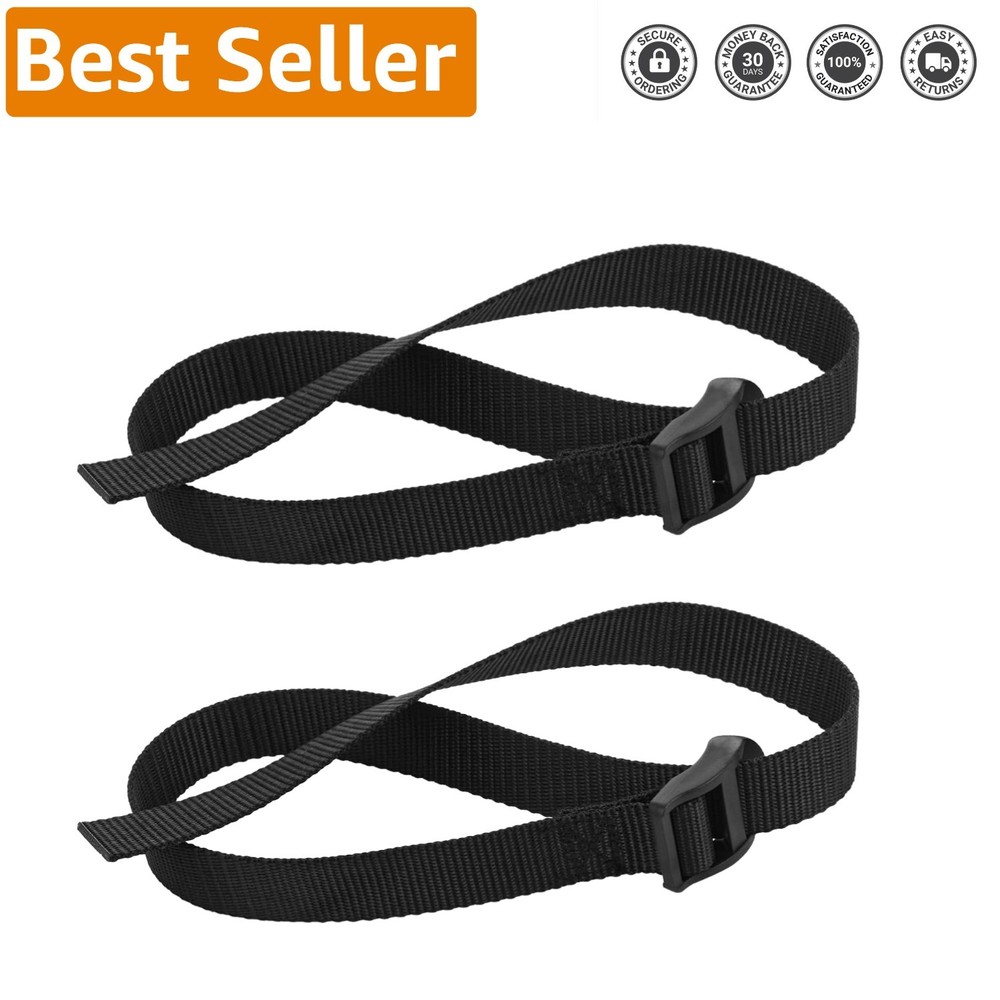 Comfort Fit Rowing Machine Foot Straps for Concept 2 Models D & E - Easy Install