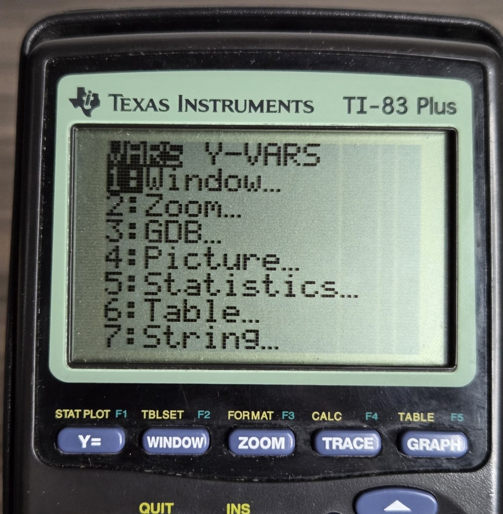 Texas Instruments TI-83 Plus Graphing Calculator - Black Tested And Working