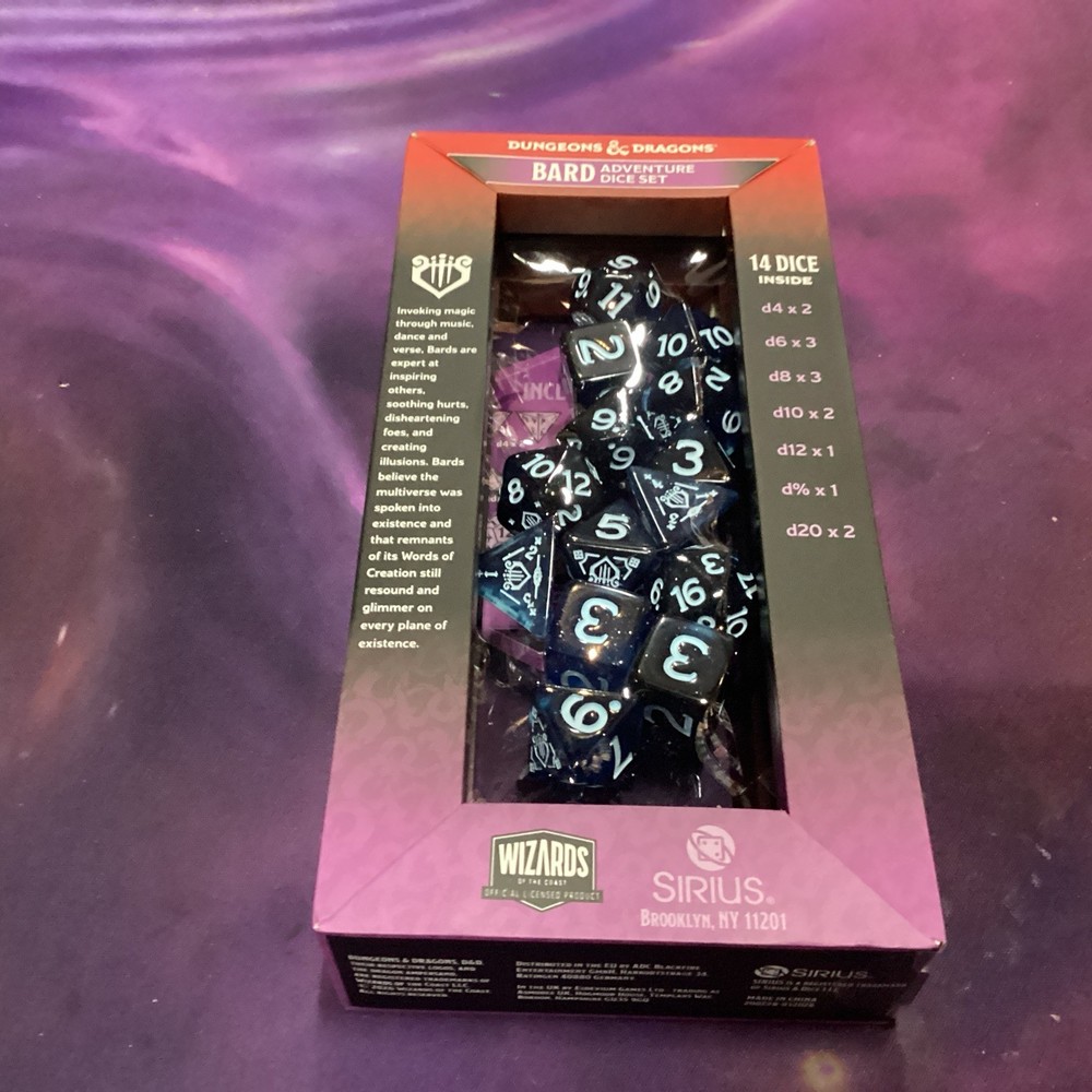 Dungeons And Dragons Hard Adventure Dice Set