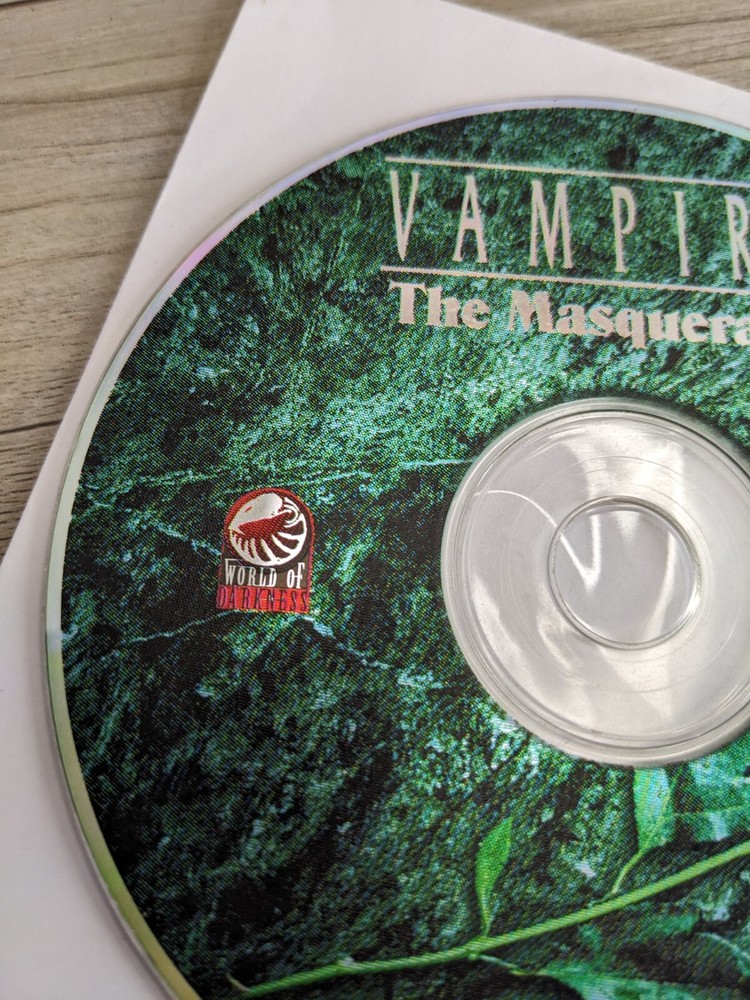 Vampire The Masquerade CD Reference Guide & Storyteller's Assistant White Wolf