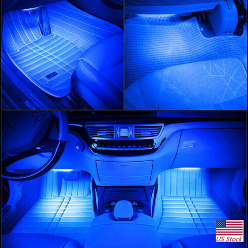 Wireless Blue LED Strip Kit For Boat Marine Deck Interior Lighting 16 FT