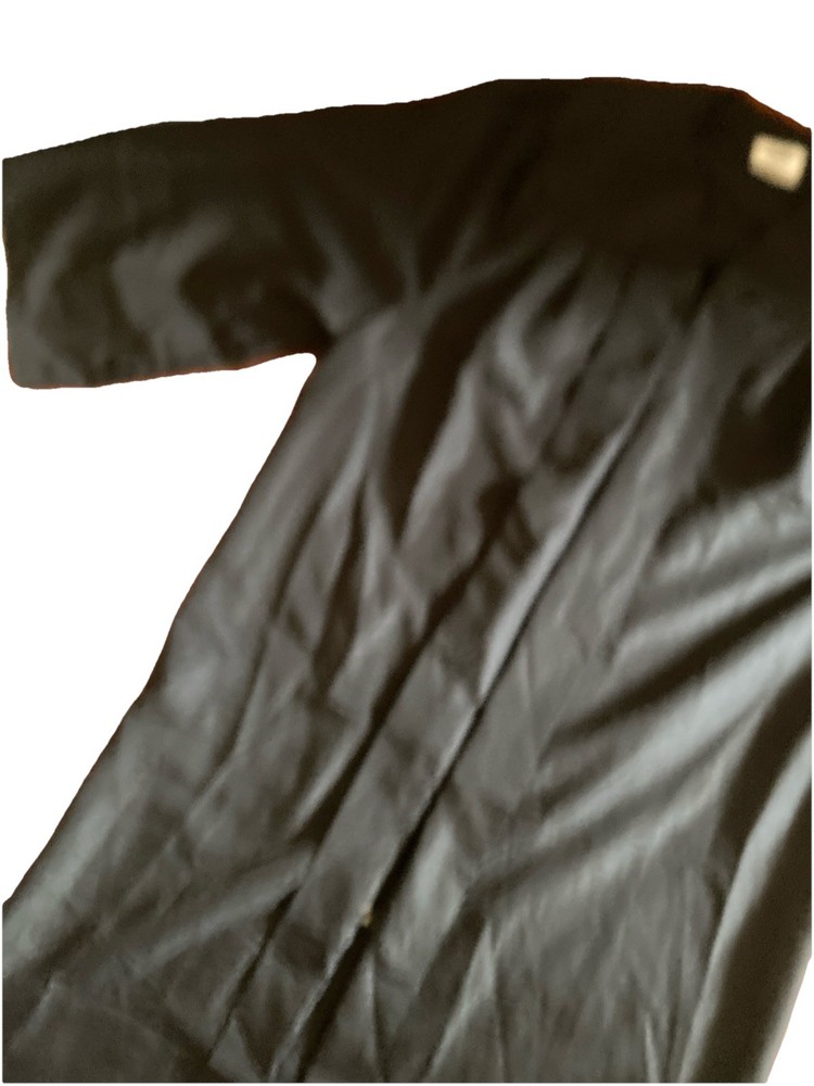 Jostens Solid Black Graduation Gown Size 5’10”-6’ *Read Description*