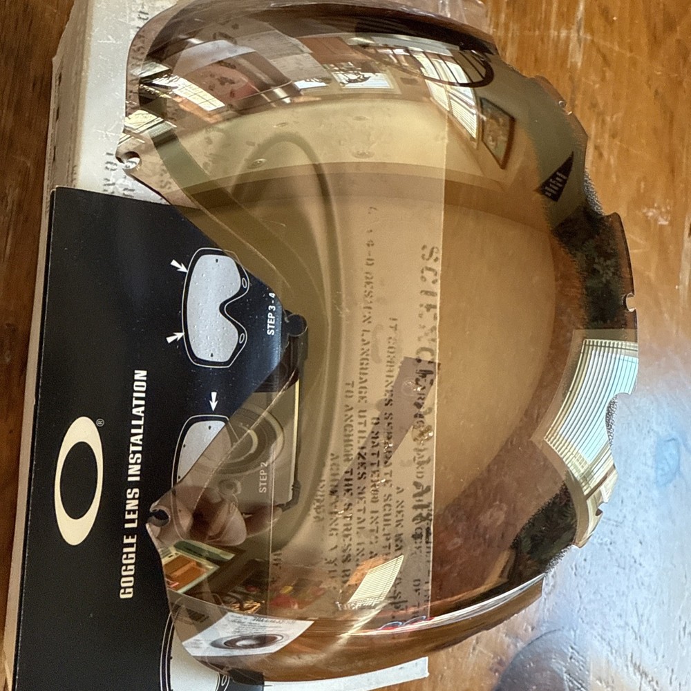 Oakley Wisdom Gold Iridium Replacement Snow Goggle Lens