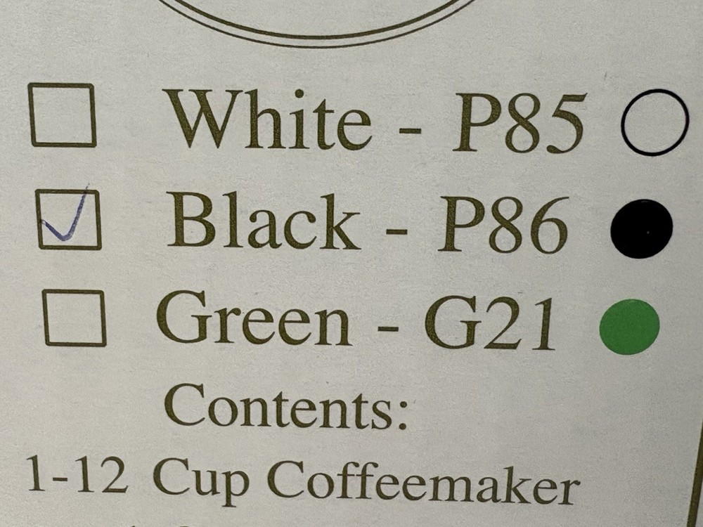 GEVALIA KAFFEE PROGRAMMABLE 12-CUP COFFEEMAKER BLACK MODEL C60-A NEW
