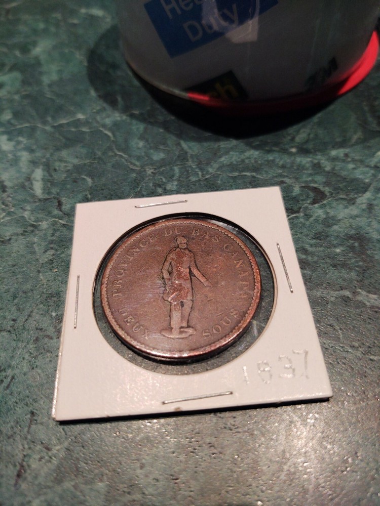 1837 One Penny Copper Token