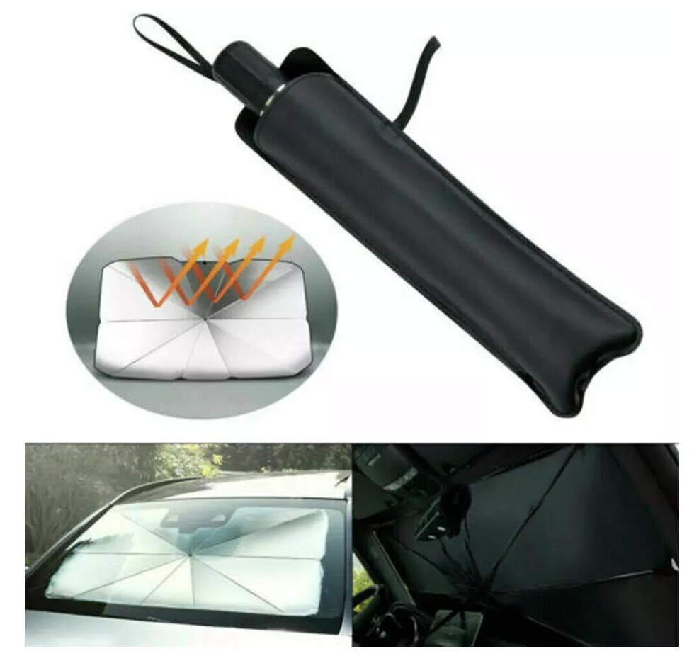 Foldable Car Windshield Sunshade Front Window Cover Visor Sun Shade Umbrella 1pc