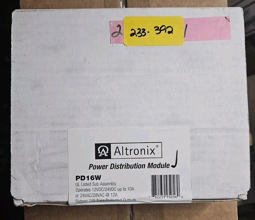 Altronix PD16W Power Distribution Module 16 Output PTC 24 VAC VDC Board SEALED
