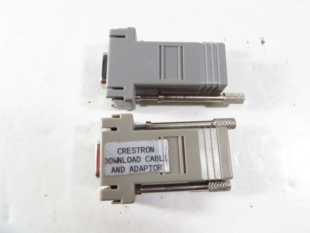 3 Pack RJ45 to DB9 Serial Adapters Bundle, Binary/Crestron, FREE 2-3 Day Ship!!!