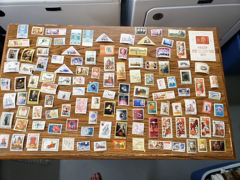 Russian Postage Stamps Lot