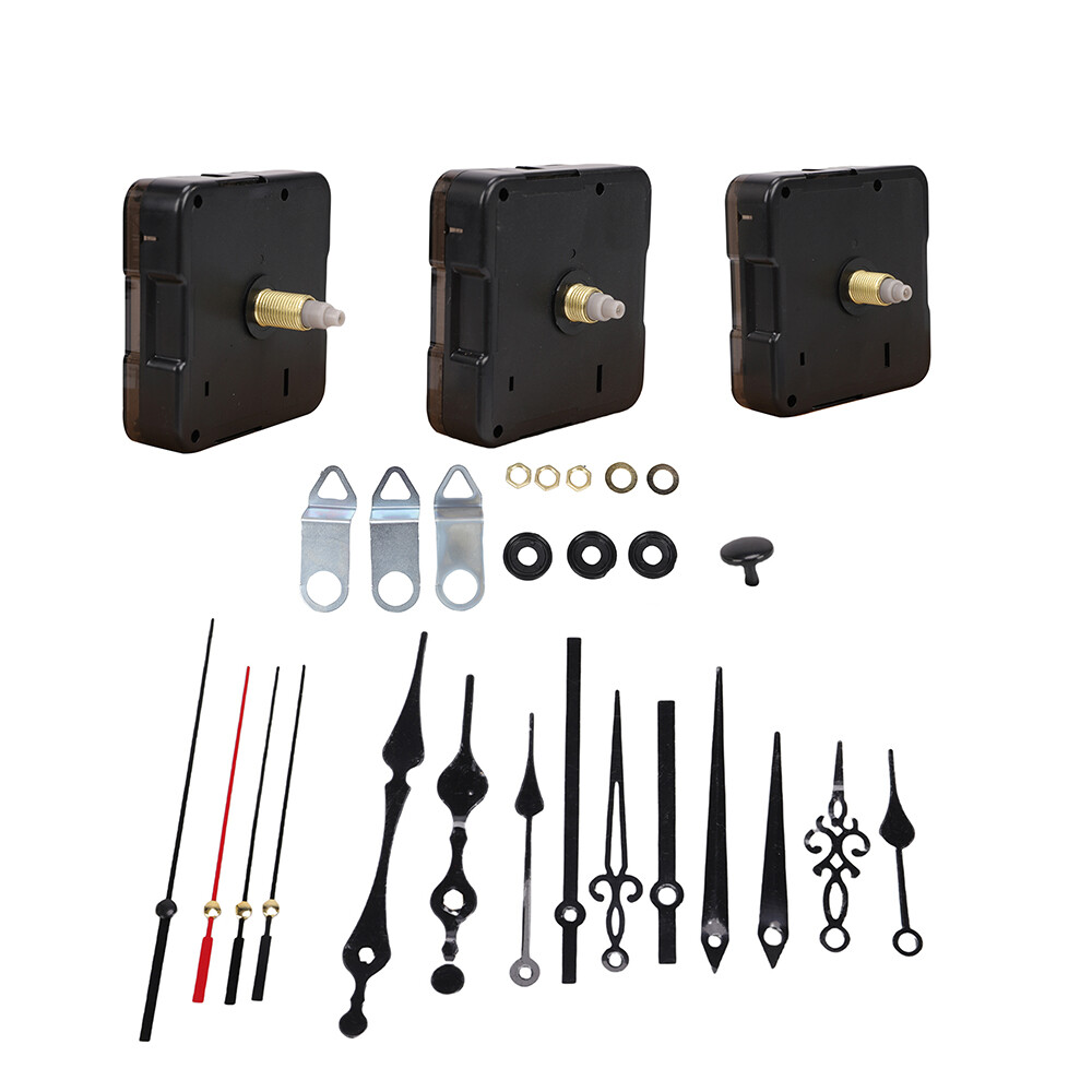 Quartz Wall Clock Movement Mechanism DIY Replacement Hands Repair Tool Kit