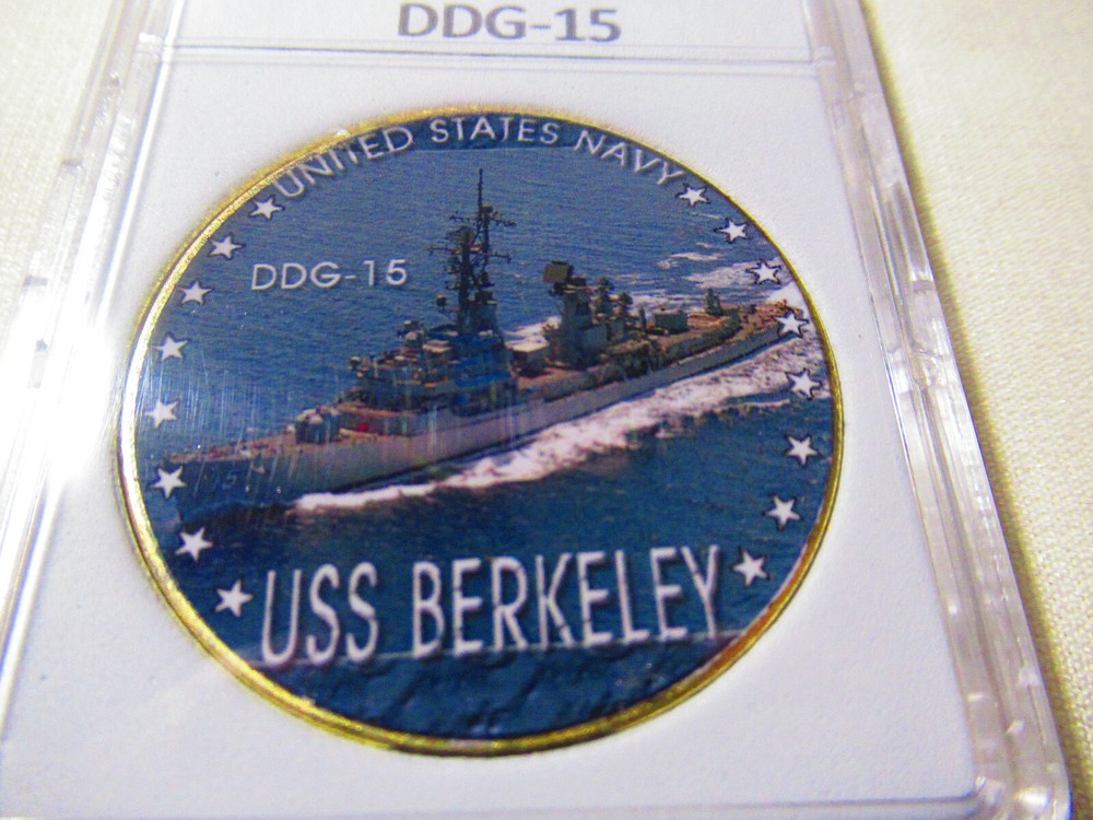 US NAVY - USS BERKELEY (DDG-15) Challenge Coin