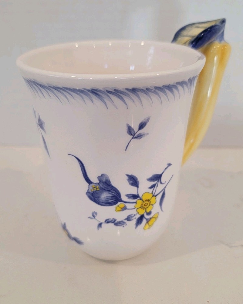 Spode Coffee Mug Imperial Garden Pattern Corn Handle "Retired" EUC VTG.