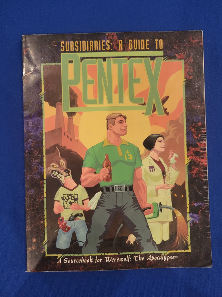 Subsidiaries: A Guide to Pentex Sourcebook - Werewolf the Apocalypse WW3211