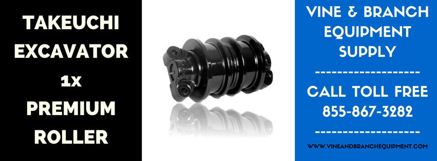 PREMIUM TAKEUCHI BOTTOM ROLLER  TB175 / TB180FR (14mm bolt)