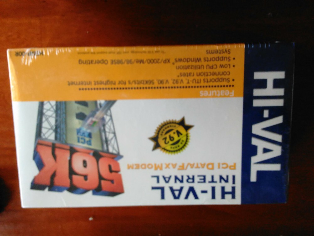 Hi-Val Internal 56K PCI Data/Fax Modem V.92