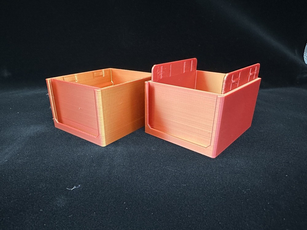 MTG Commander Deck Box with Front Card Slot - Multiple Size Options (3D Printed)