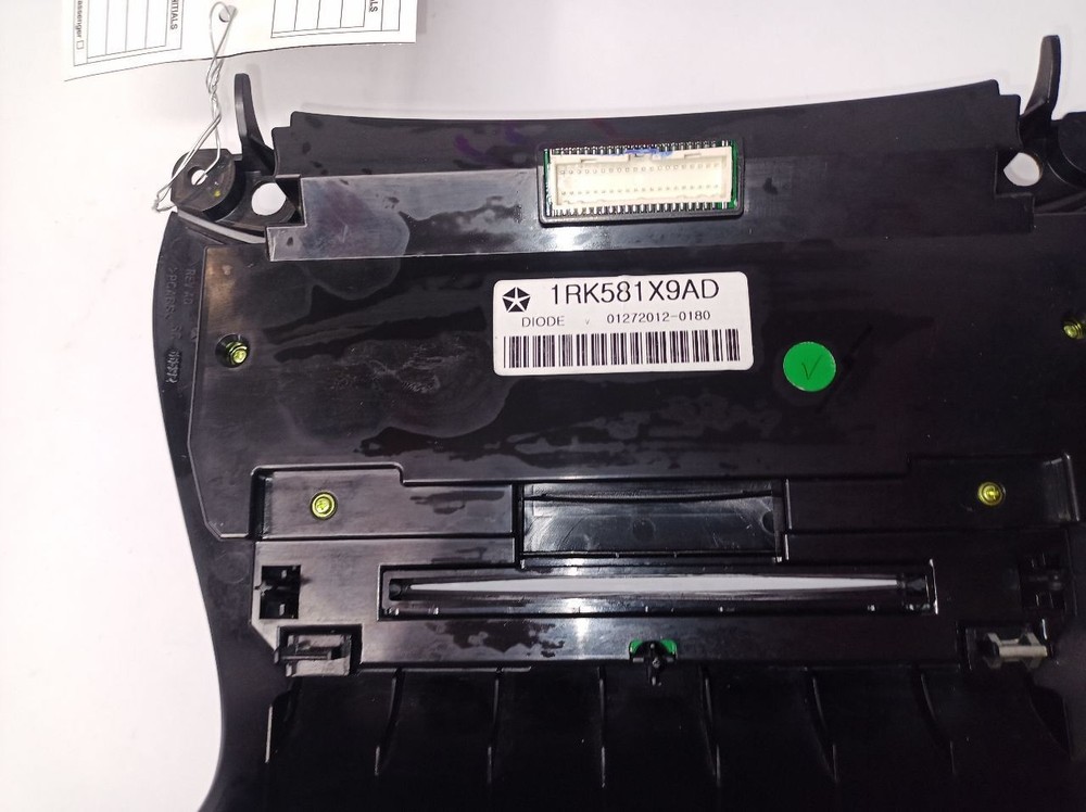 Dash Temperature Control from 2012 Dodge Journey 12209108