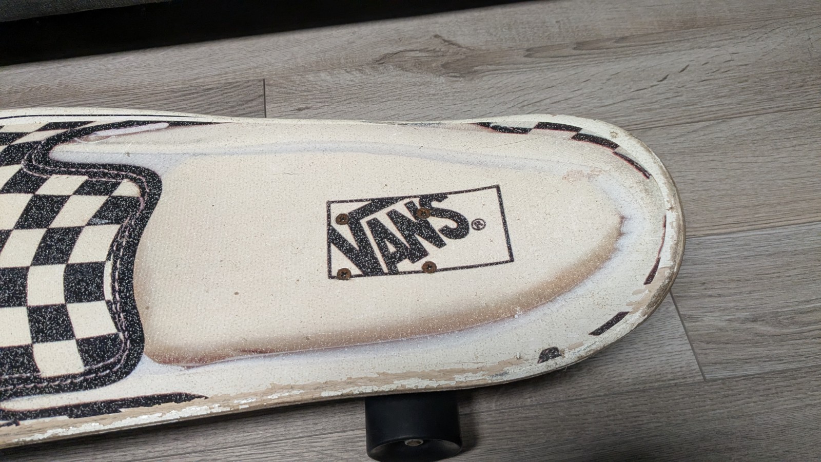 Santa Cruz x Vans Cruiser Board 2012 Promo Checker Slip On Oj3 Krux Trucks Shoe