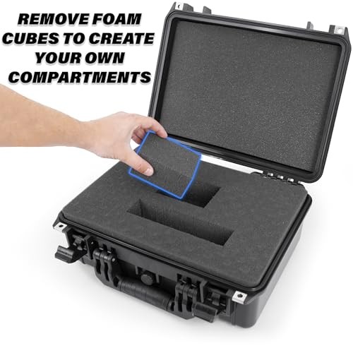 16” Waterproof Comic Book Storage Box – Airtight Customizable Case Protects