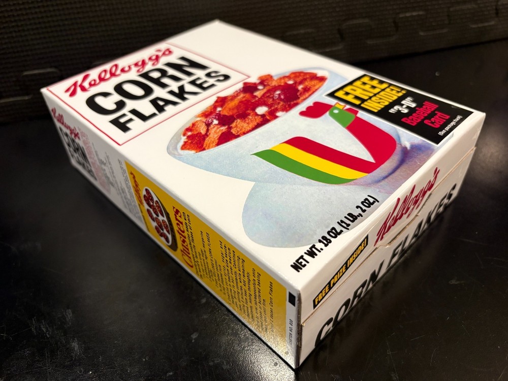 1970 Kellogg's Corn Flakes - Empty custom design display box