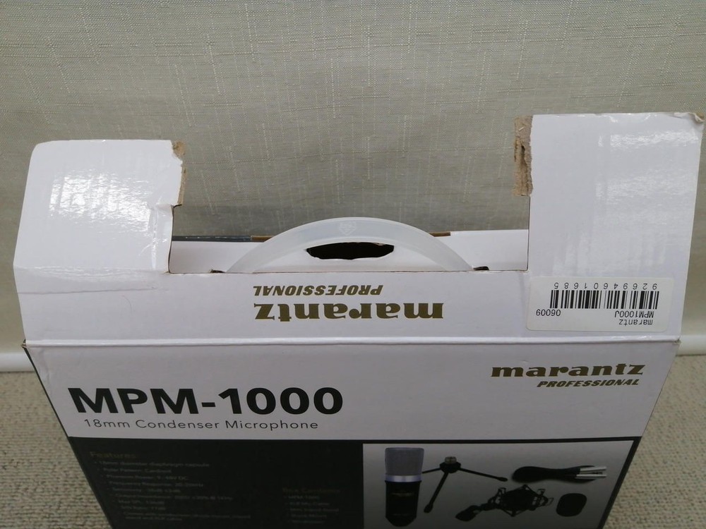 Marantz Condenser Microphone Mpm-1000 Used