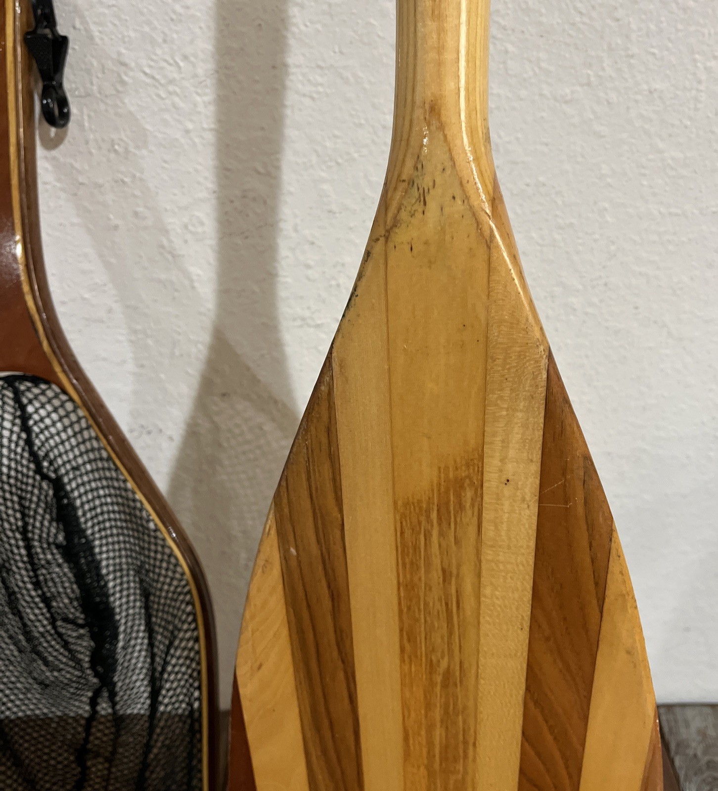 BENDING BRANCHES CRUISER 48” BENT CANOE PADDLE ROCKGARD TIP & ORVIS FISHING NET