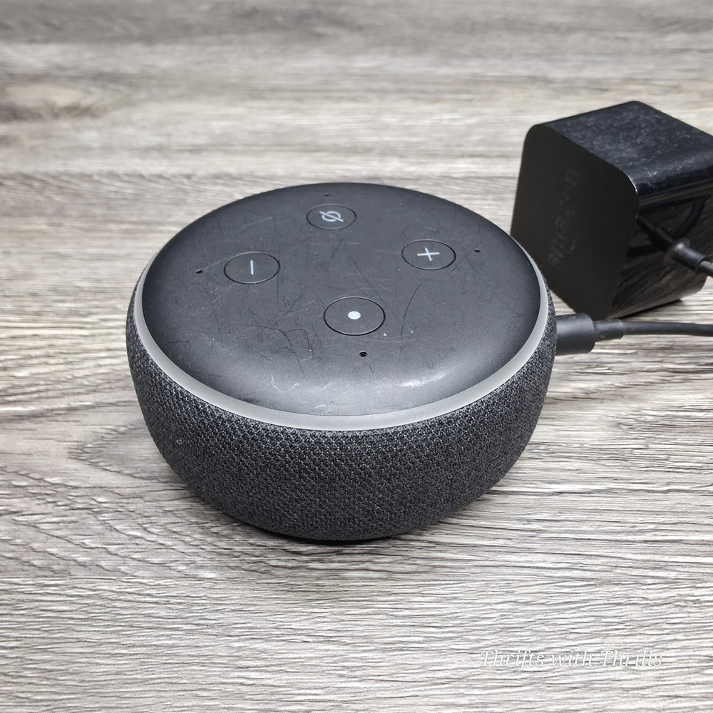 Amazon Echo Dot 3rd Gen - Model C78MP8 - Smart Speaker with Alexa (Charcoal)