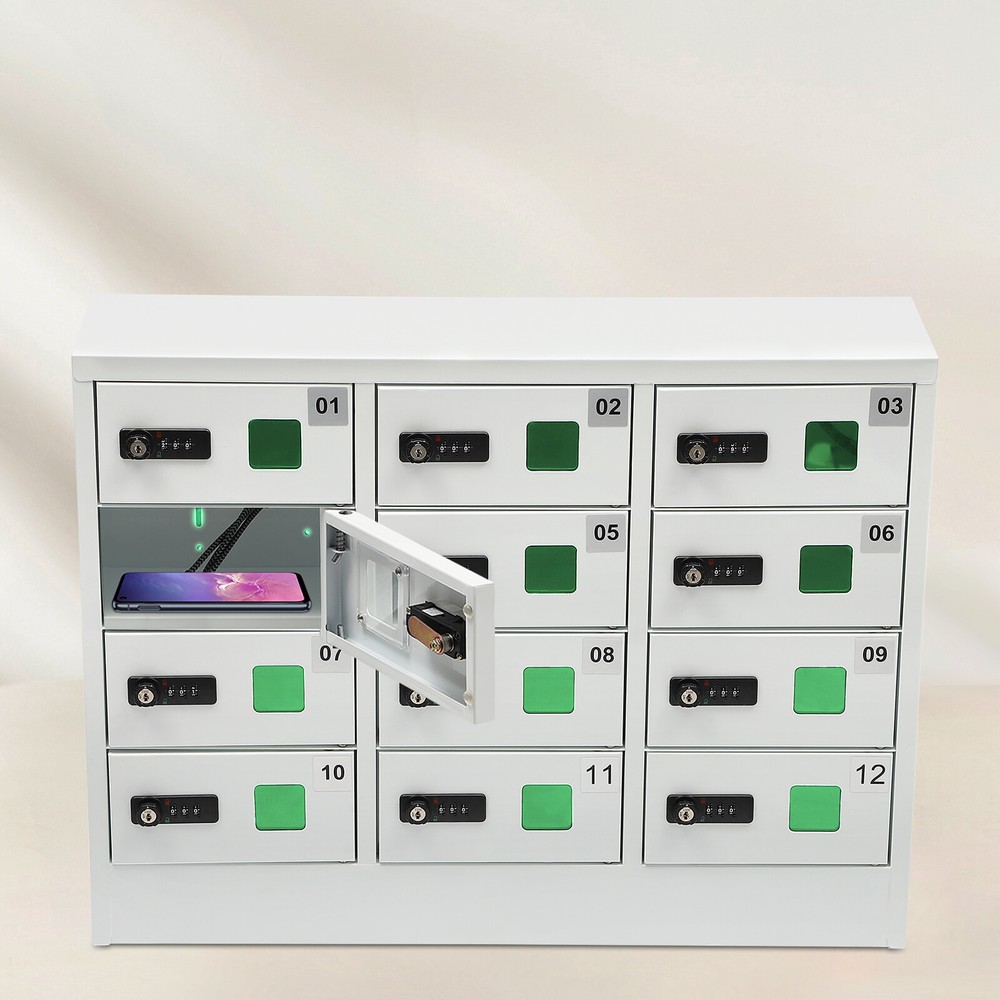 Cellphone Locker Charging Station ipad Mini STORAGE Locker Assignment Pad Lock